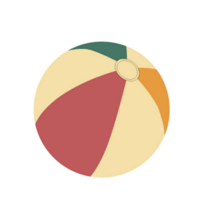 Badeball Sommervibber 1 stk.